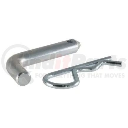 21400 by CURT MANUFACTURING - 1/2in. Hitch Pin (1-1/4in. Receiver; Zinc)