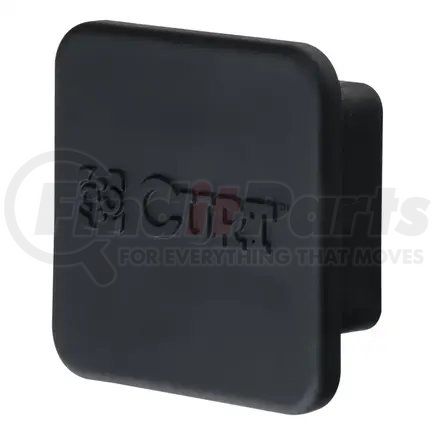 22277 by CURT MANUFACTURING - CURT 22277 Rubber Trailer Hitch Cover; Fits 2-1/2-Inch Receiver