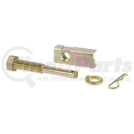 22315 by CURT MANUFACTURING - Anti-Rattle Hitch Pin and Shim (Fits 1-1/4in. Receiver with 1/2in. Hole)