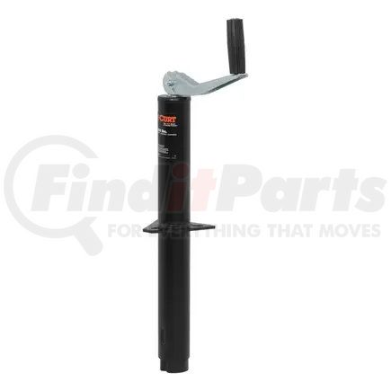 28250 by CURT MANUFACTURING - A-Frame Jack with Top Handle (5;000 lbs; 14in. Travel)