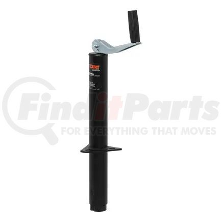 28200 by CURT MANUFACTURING - A-Frame Jack with Top Handle (2;000 lbs; 14in. Travel)