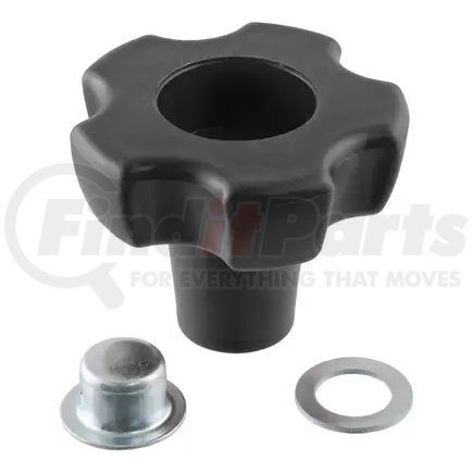 28927 by CURT MANUFACTURING - CURT 28927 Replacement Jack Handle Knob for Top-Wind Jacks