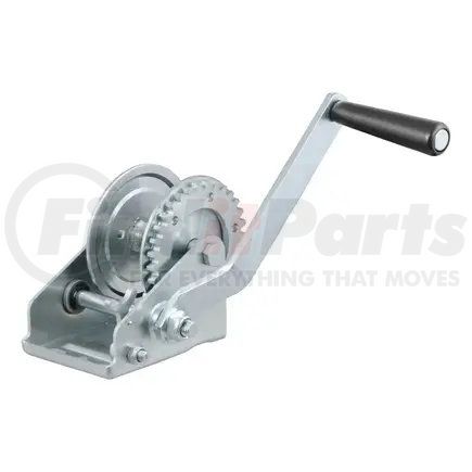 29423 by CURT MANUFACTURING - CURT 29423 Manual Hand Crank Boat Trailer Winch; 900 lbs Capacity; 6-1/2-Inch Handle; 3.25:1 Gear Ratio
