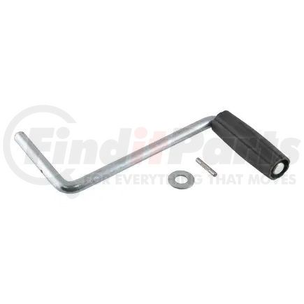 28959 by CURT MANUFACTURING - CURT 28959 Replacement Direct-Weld Heavy Duty Trailer Jack Handle for #28575