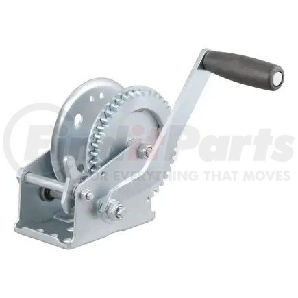 29424 by CURT MANUFACTURING - CURT 29424 Manual Hand Crank Boat Trailer Winch; 1;200 lbs Capacity; 7-1/2-Inch Handle; 4.2:1 Gear Ratio