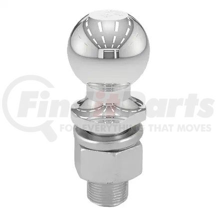 40030 by CURT MANUFACTURING - 2-5/16in. Trailer Ball (1-1/4in. x 2-5/8in. Shank; 15;000 lbs.; Chrome)