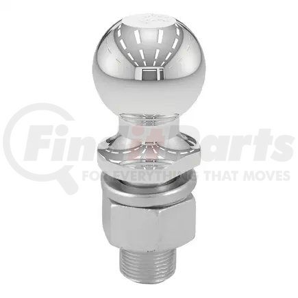 40178 by CURT MANUFACTURING - 2-5/16in. Trailer Ball (1-1/4in. x 2-5/8in. Shank; 15;000 lbs.; Chrome; Packaged