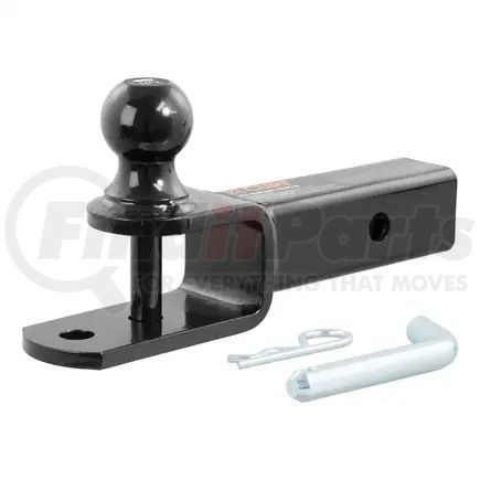 45005 by CURT MANUFACTURING - 3-in-1 ATV Ball Mount with 2in. Shank and 1-7/8in. Trailer Ball
