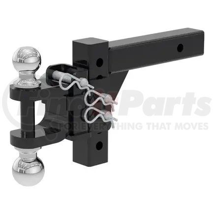 45049 by CURT MANUFACTURING - Adjustable Multipurpose Ball Mount (2in. Shank; 2in./2-5/16in. Balls)
