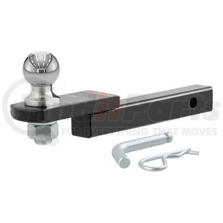 45147 by CURT MANUFACTURING - Towing Starter Kit with 2in. Ball (1-1/4in. Shank; 3;500 lbs; 3/4in. Rise)