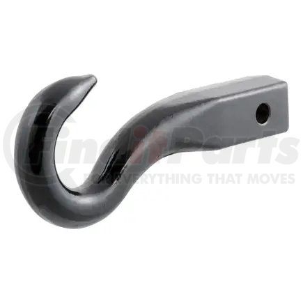 45500 by CURT MANUFACTURING - Forged Tow Hook Mount (2in. Shank)