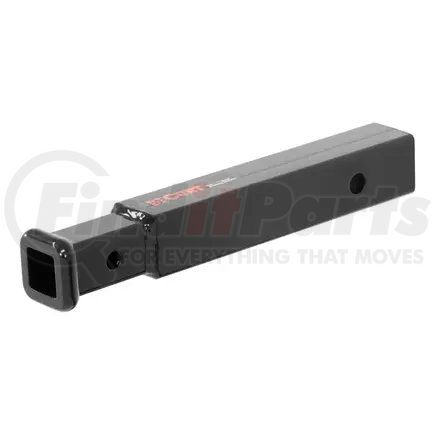 45775 by CURT MANUFACTURING - Receiver Tube Adapter (2in. to 1-1/4in. Shank; 3;500 lbs. GTW; 9-1/2in. Length)