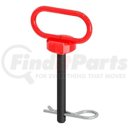45805 by CURT MANUFACTURING - CURT 45805 1/2 x 3-5/8-Inch Clevis Pin Hitch with Rubber-Coated Handle and Clip