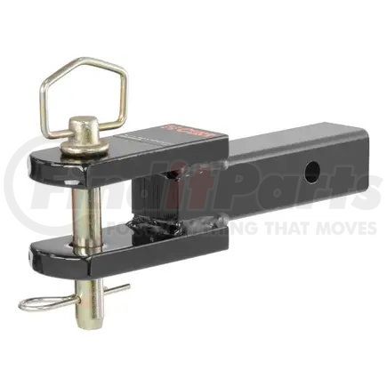 45821 by CURT MANUFACTURING - Clevis Pin Ball Mount with 1in. Diameter Pin (2in. Shank; 6;000 lbs.)
