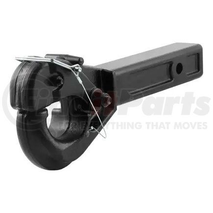 48004 by CURT MANUFACTURING - Receiver-Mount Pintle Hook (2in. Shank; 20;000 lbs.; 2-1/2in. Lunette Rings)
