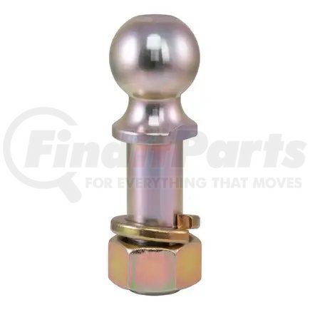 48420 by CURT MANUFACTURING - Replacement SecureLatch 2in. Pintle Ball (10;000 lbs; 1-1/4in. Shank)