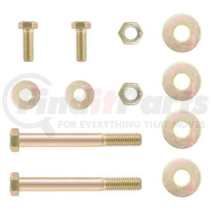 48620 by CURT MANUFACTURING - CURT 48620 Pintle Hitch Lunette Ring Hardware Kit; 4 Bolts