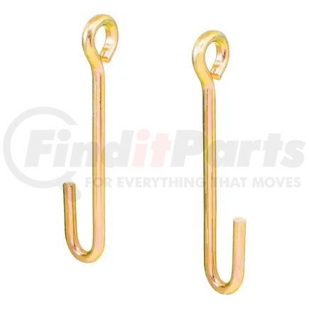 48551 by CURT MANUFACTURING - Replacement SecureLatch Trailer Safety Chain Holder Hooks (2-Pack)