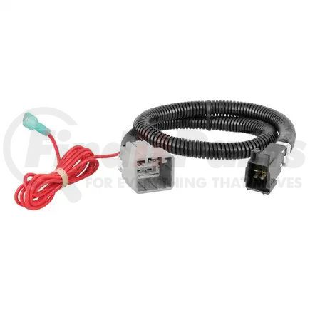 51448 by CURT MANUFACTURING - CURT 51448 Quick Plug Electric Trailer Brake Controller Wiring Harness; Select Ram 1500