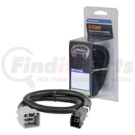 51458 by CURT MANUFACTURING - Brake Controller Harness; Select Ram 1500; 2500; 3500; 4500; 5500 (Packaged)