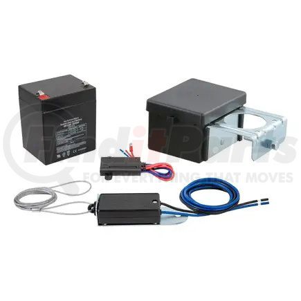 52028 by CURT MANUFACTURING - CURT 52028 Soft-Trac 2 Trailer Breakaway Switch Kit System with Battery and Charger