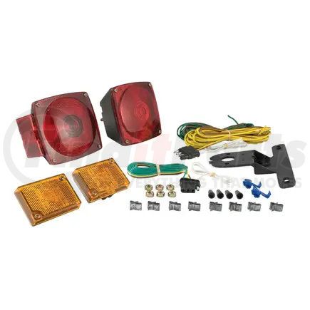 53540 by CURT MANUFACTURING - CURT 53540 Replacement Trailer Light Kit; Combination Lamps; Side Markers; Wiring