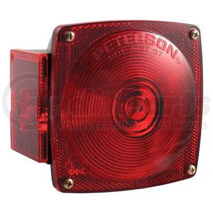 53441 by CURT MANUFACTURING - Combination Driver-Side Trailer Light with License Plate Illumination