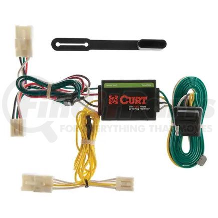 55307 by CURT MANUFACTURING - Custom Wiring Harness; 4-Way Flat Output; Select Toyota RAV4