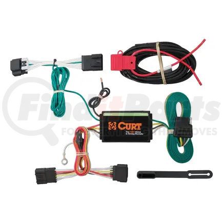 56216 by CURT MANUFACTURING - Custom Wiring Harness; 4-Way Flat Output; Select Buick Encore
