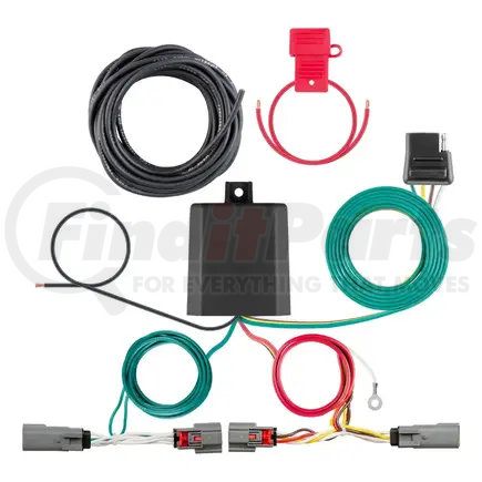56487 by CURT MANUFACTURING - CURT 56487 Vehicle-Side Custom 4-Pin Trailer Wiring Harness; Fits Select Mazda CX-5; CX-50