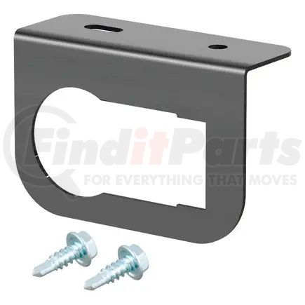 57016 by CURT MANUFACTURING - CURT 57016 Connector Mounting Bracket for 7/4-Way Socket