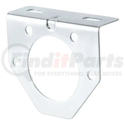 58222 by CURT MANUFACTURING - CURT 58222 Vehicle-Side Trailer Wiring Harness Mounting Bracket for 7-Way Round