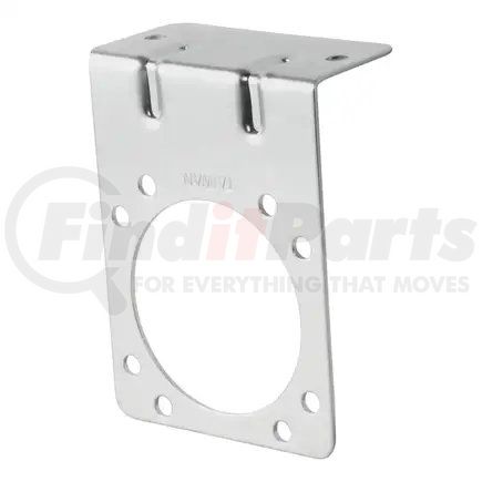 58230 by CURT MANUFACTURING - Connector Mounting Bracket for 7-Way RV Blade (Zinc)