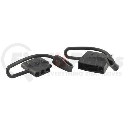 58761 by CURT MANUFACTURING - CURT 58761 Vehicle and Trailer-Side 4-Pin Flat Wiring Harness Dust Covers; 2-Pack
