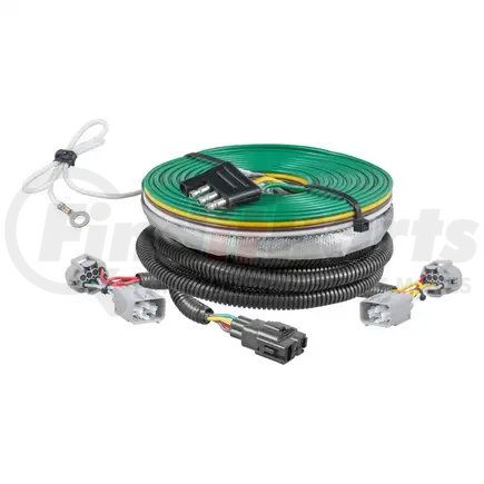 58939 by CURT MANUFACTURING - Custom Towed-Vehicle RV Wiring Harness; Select Jeep Grand Cherokee