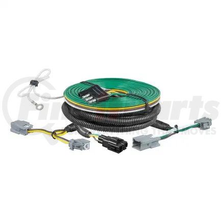 58977 by CURT MANUFACTURING - CURT 58977 Custom Towed-Vehicle RV Wiring Harness for Dinghy Towing; Fits Select Ford Fiesta