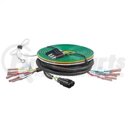 58979 by CURT MANUFACTURING - Universal Splice-In Towed-Vehicle RV Wiring Harness for Dinghy Towing