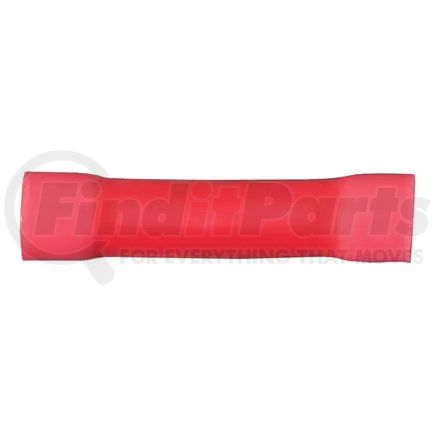 59421 by CURT MANUFACTURING - CURT 59421 22-18 Gauge Red Vinyl-Insulated Wire Butt Connectors; 100-Pack