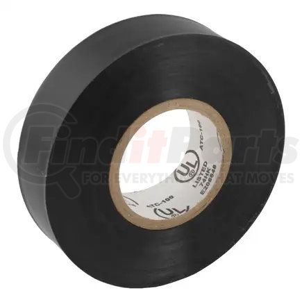 59740 by CURT MANUFACTURING - CURT 59740 Black Electrical Tape; 7 Mil; 3/4-Inch x 60-Foot Rolls; 10-Pack
