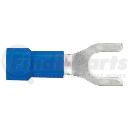 59621 by CURT MANUFACTURING - CURT 59621 16-14 Gauge Blue Vinyl-Insulated Spade Terminal Connectors; #10 Stud; 100-Pack