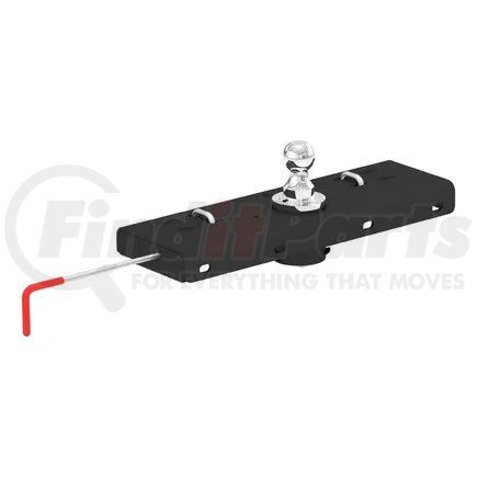 60607 by CURT MANUFACTURING - Double Lock Gooseneck Hitch; 2-5/16in. Ball; 30K (Brackets Required)