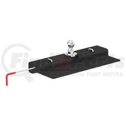 60620 by CURT MANUFACTURING - Double Lock Gooseneck Hitch; 2-5/16in. Ball; 30K (Brackets Required)