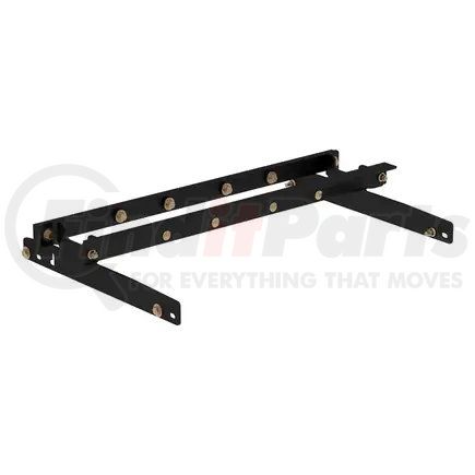 60635 by CURT MANUFACTURING - Under-Bed Gooseneck Installation Brackets; Select Dodge Ram 1500; 2500; 3500