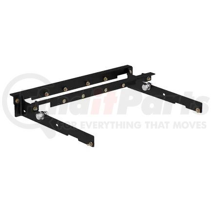 60636 by CURT MANUFACTURING - Under-Bed Gooseneck Installation Brackets; Select Ford F-150; F-250; F-350
