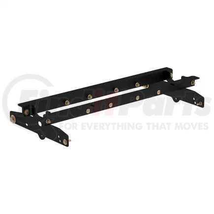 60637 by CURT MANUFACTURING - Under-Bed Gooseneck Installation Brackets; Select Ford F-150; F-250