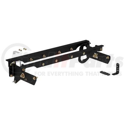 60644 by CURT MANUFACTURING - Under-Bed Gooseneck Installation Brackets; Select Ford F-250; F-350; F-450