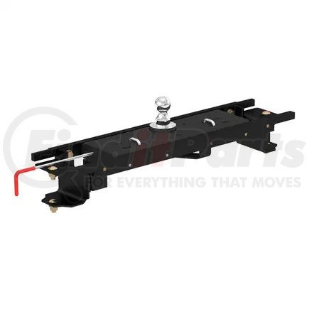 60751 by CURT MANUFACTURING - Double Lock Gooseneck Hitch Kit with Brackets; Select Toyota Tundra; 6.5ft. Bed
