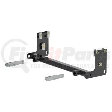 70110 by CURT MANUFACTURING - CURT 70110 Custom Tow Bar Base Plate Brackets for Dinghy Towing; Fits Select Jeep Wrangler JK