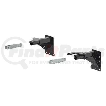 70103 by CURT MANUFACTURING - CURT 70103 Custom Tow Bar Base Plate Brackets for Dinghy Towing; Fits Select Jeep Cherokee