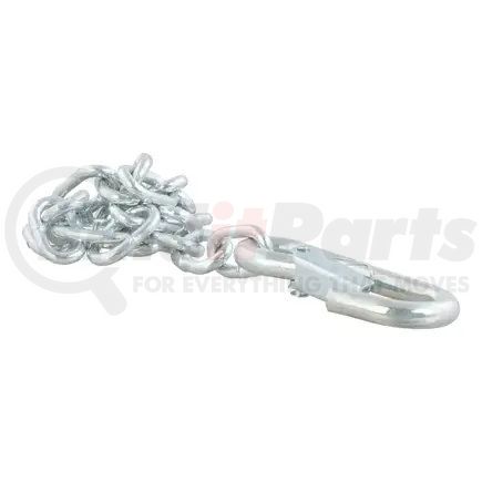 80312 by CURT MANUFACTURING - CURT 80312 27-Inch Trailer Safety Chain with 3/8-In Snap Hook; 2;000 lbs Break Strength